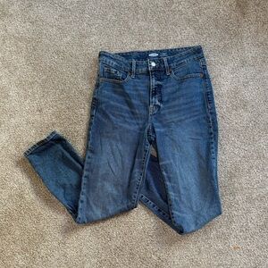 Old Navy High-Waisted Button-Fly OG Straight Ankle Jeans